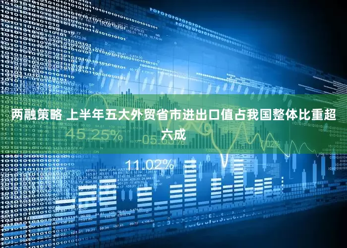 两融策略 上半年五大外贸省市进出口值占我国整体比重超六成