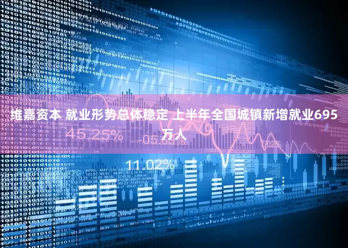 维嘉资本 就业形势总体稳定 上半年全国城镇新增就业695万人