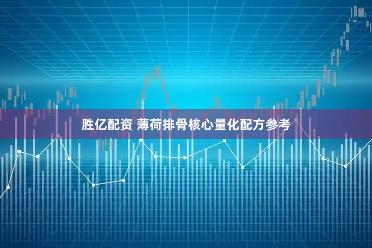胜亿配资 薄荷排骨核心量化配方参考